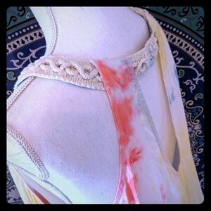 NWT flowy tie-dye top